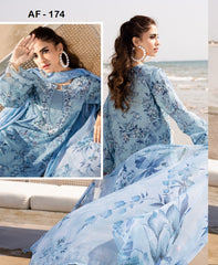 Riaz Arts Aafreen Laser Cut Lawn-AF174