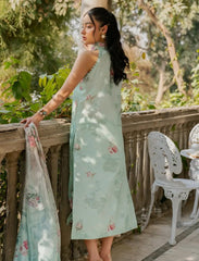 Asifa&Nabeel Gulkari Lawn-D07