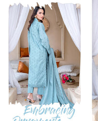 Aalaya Breeze Embroidered Lawn-D07