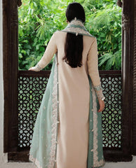 Qalamkar Q Linen -KL07 Whisper