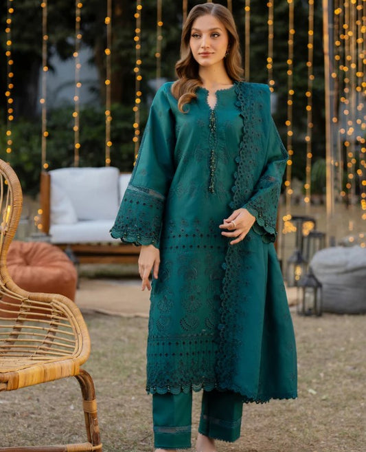 Florent Reveerie Chikankari Lawn-FLC-8A