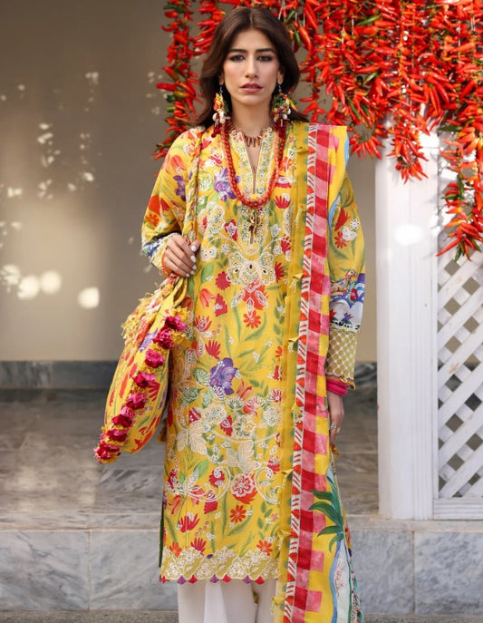 Zaha Neelum Lawn-ZL25-08A