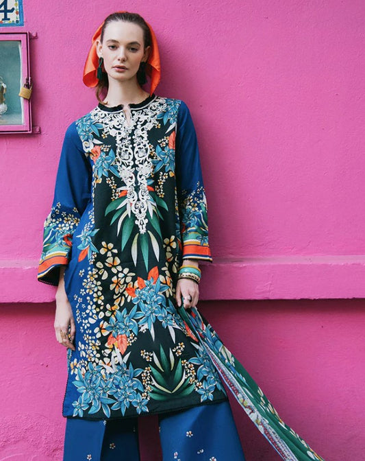 Mushq La Dolce Hemline Prints-D08B