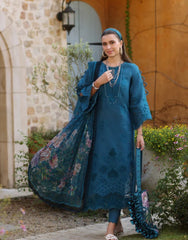 Noor Luxe Chikankaari-D08B