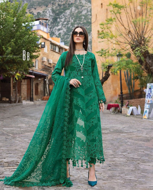 Maria B Voyage A Luxe Lawn-D08B