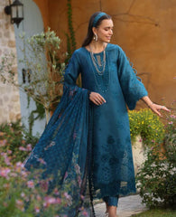 Noor Luxe Chikankaari-D08B