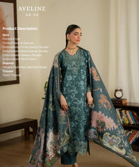 Aabyaan Print Luxe Linen-AK-08