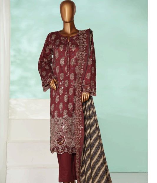 Bin Saeed Ready To Wear Emb Lawn-D08