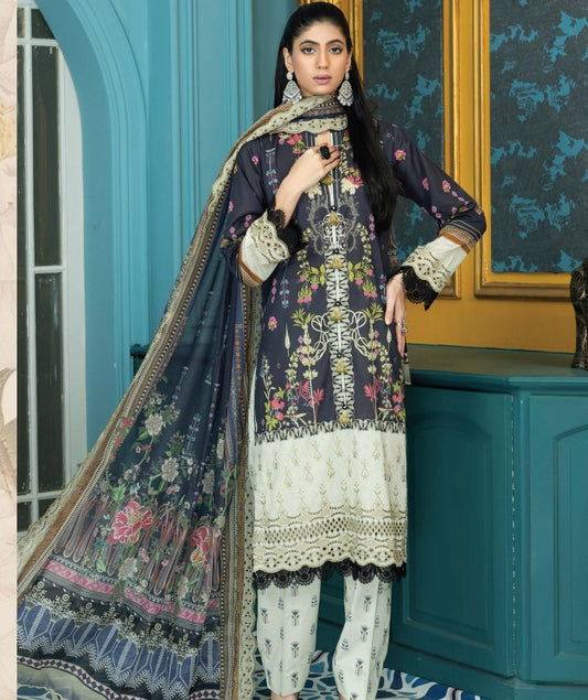 Rang Rani Emb Lawn-D08