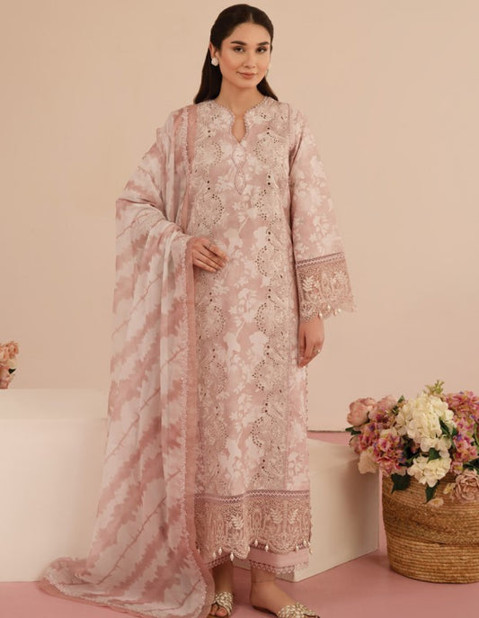 Afrozeh Floral Charm Lawn-D08