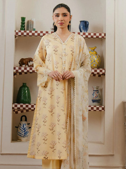 Cross Stitch Daily Wear Lawn-D08