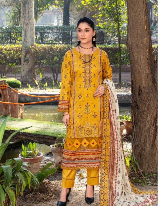 Sobia Waseem Muskan Emb Lawn-D08