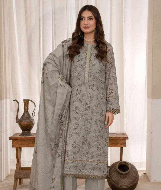 Zara Meer Sweet Florals Lawn-D08