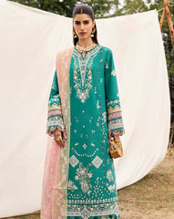 Qalamkar Qlinekari Lawn-DC-08