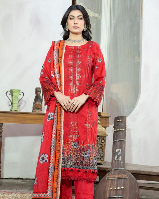 Chashni Emb Lawn-D08