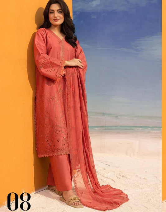 Aalaya Azure Emb Lawn-D08