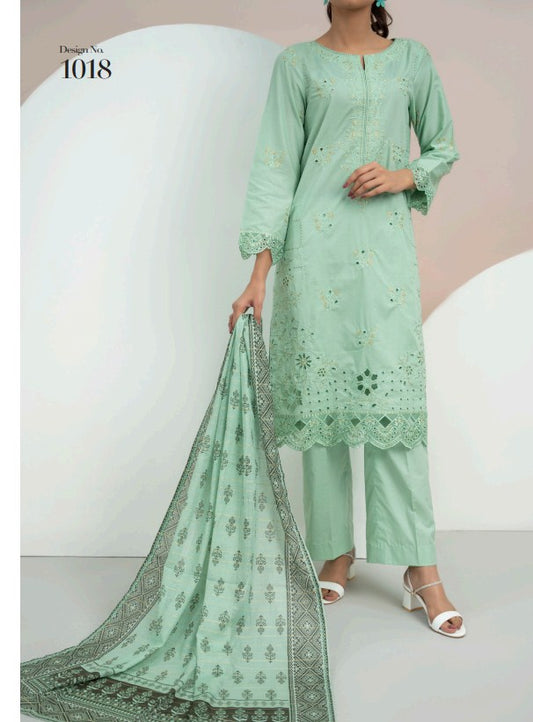 VS Anmol Emb Cambric-D1018