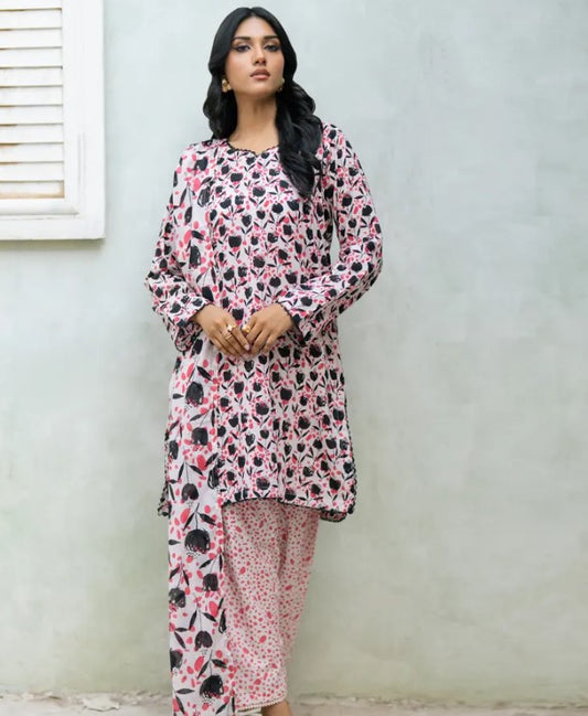 Regalia Stella Stitched 03 Pcs Lawn-D08