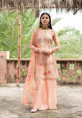 Khuwab Ghar Emb Lawn - Munaf Textile