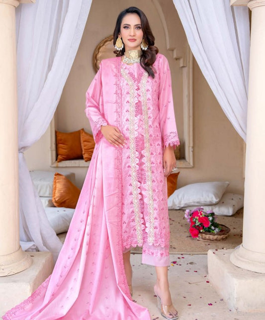 Aalaya Breeze Embroidered Lawn-D08
