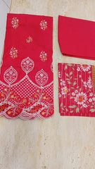 Printed Emb Lawn D-07