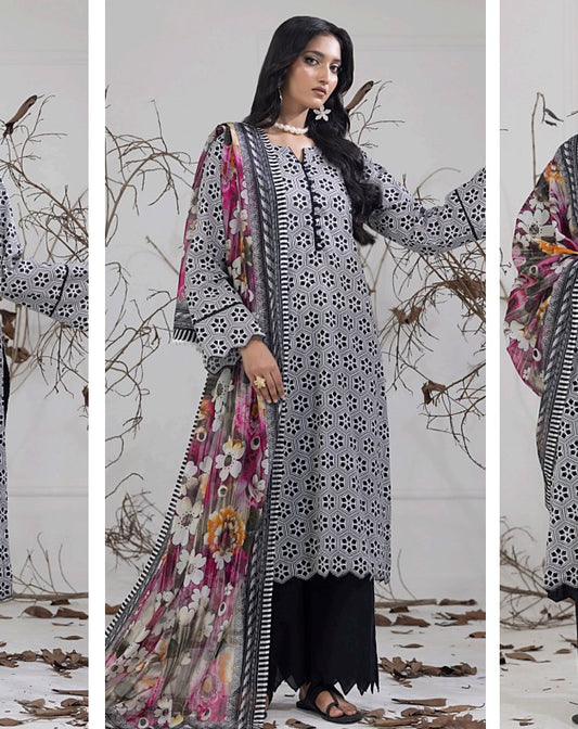 Salina Ready To Wear 03Pcs Cotton-D08