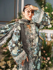 Al Zohaib Cambric Cutwork-D08