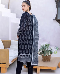 Regalia Textile Black & White-D08