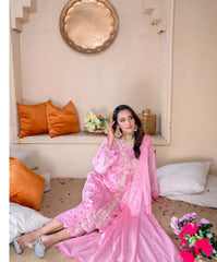 Aalaya Breeze Embroidered Lawn-D08