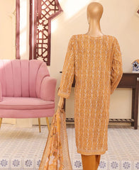 HZ Mehak Printed Emb Lawn-MEC-505