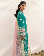 Qalamkar Qlinekari Lawn-DC-08