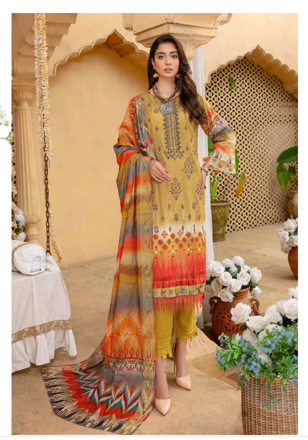 Mahjabeen Staple Doria -D08 - Munaf Textile