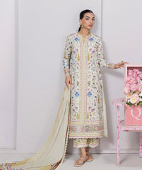 Qalamkar Qprints Lawn-D09A