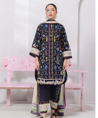 Qalamkar Qprints Lawn-D09B