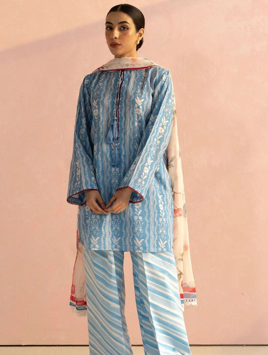 Coco Prints Lawn-Ruby-9B