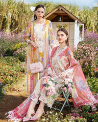 M.Prints Summer Spring Lawn-D09B