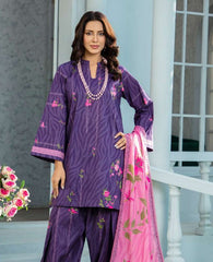 Al Zohaib Coco Cords Printed Lawn-D09