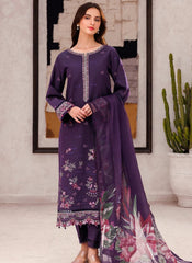 Farasha Bahaar Emb Lawn-D09