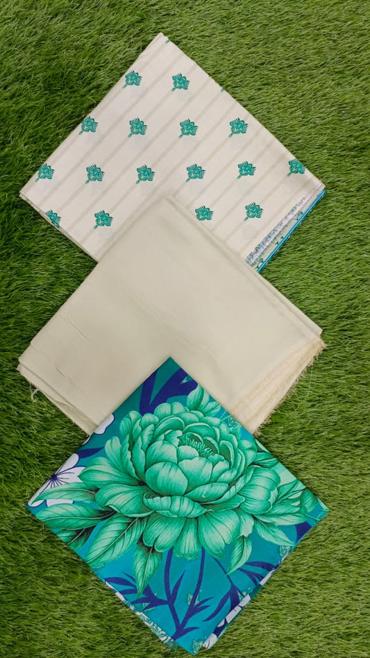 Maria Linen Print -D09