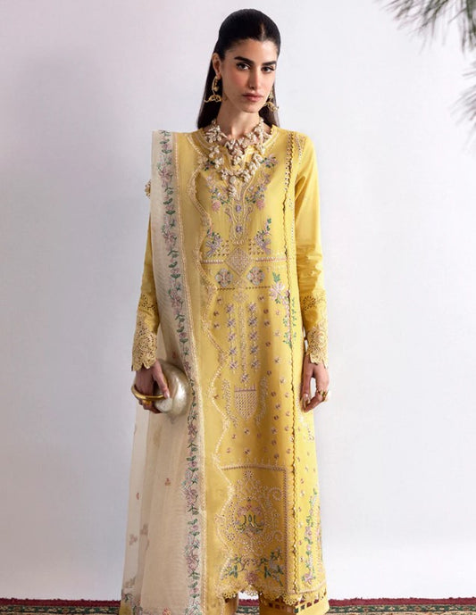 Qalamkar Qlinekari Lawn-DC-09