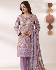 Sumbul Emb Printed Cotton-D09