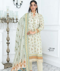 Rang Rani Printed Emb Lawn-D09