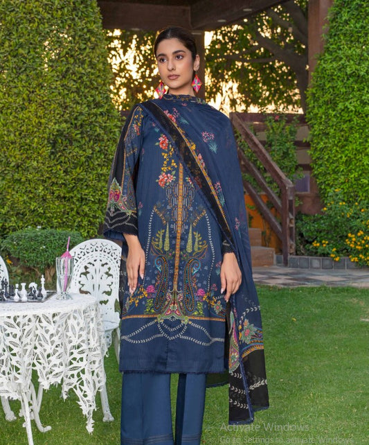 Coral Summer Basics Lawn -D09