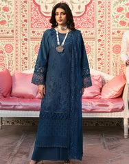 Mahnur Husn E Jahan Luxury Lawn-D09