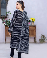 Regalia Textile Black & White-D09