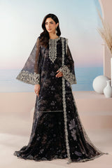 Zarif Roselle Printed Emb Formals-VELOURA