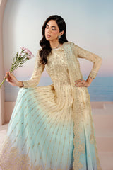 Zarif Roselle Printed Emb Formals-OPALINE