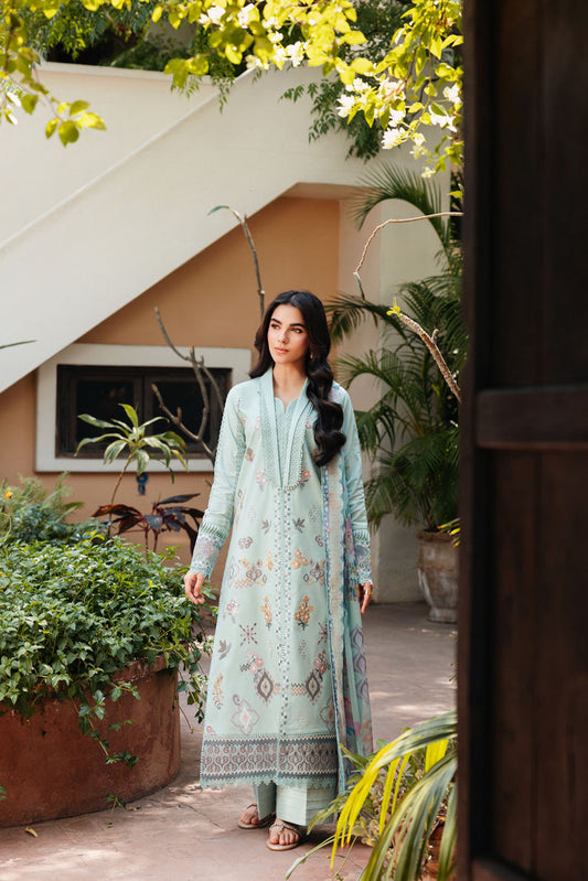 Florent Festive Luxury Lawn-FZF-3A