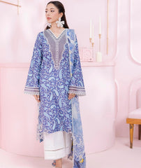 Qalamkar Qprints Lawn-D10A