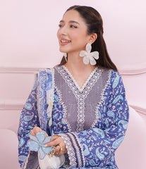 Qalamkar Qprints Lawn-D10A